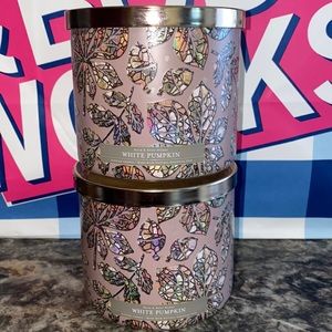 Bath & Body Works 3-Wick candles White Pumpkin